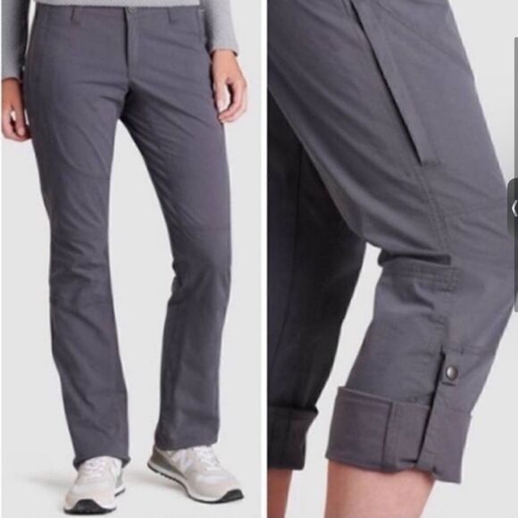 Kuhl Spire Roll Up Hiking Outdoors Pant Gray - Picture 13 of 13